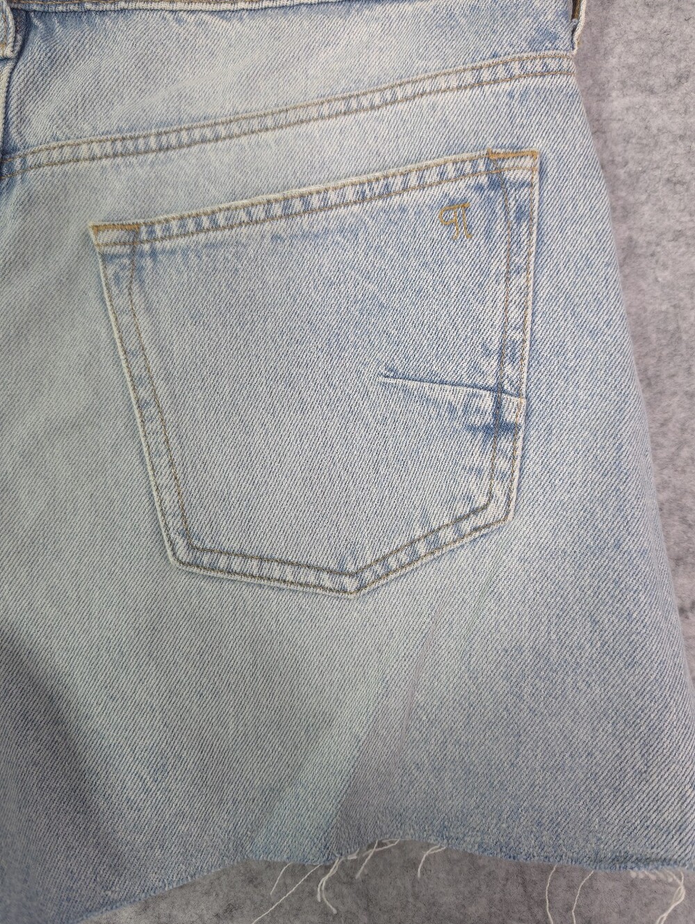 Pilcro Everyday Denim Light Wash Cutoff Shorts - Picture 5 of 12